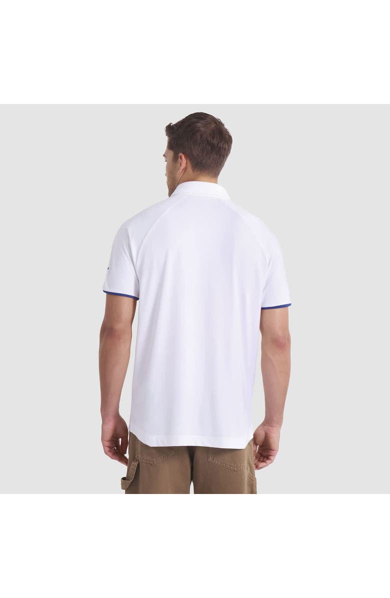 FANATICS Men's Fanatics White Tampa Bay Lightning Authentic Pro Rink Raglan Polo, Alternate, color, White