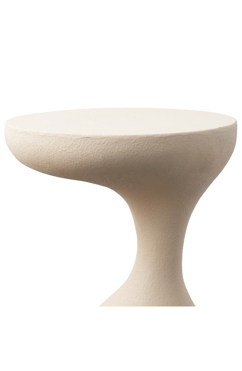 JONATHAN Y Boracay 19.75" Modern Minimalist Indoor/Outdoor Resin Drink Table, Alternate, color, Mocha