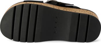 Vista Higher Gia Platform Wedge Slide Sandal