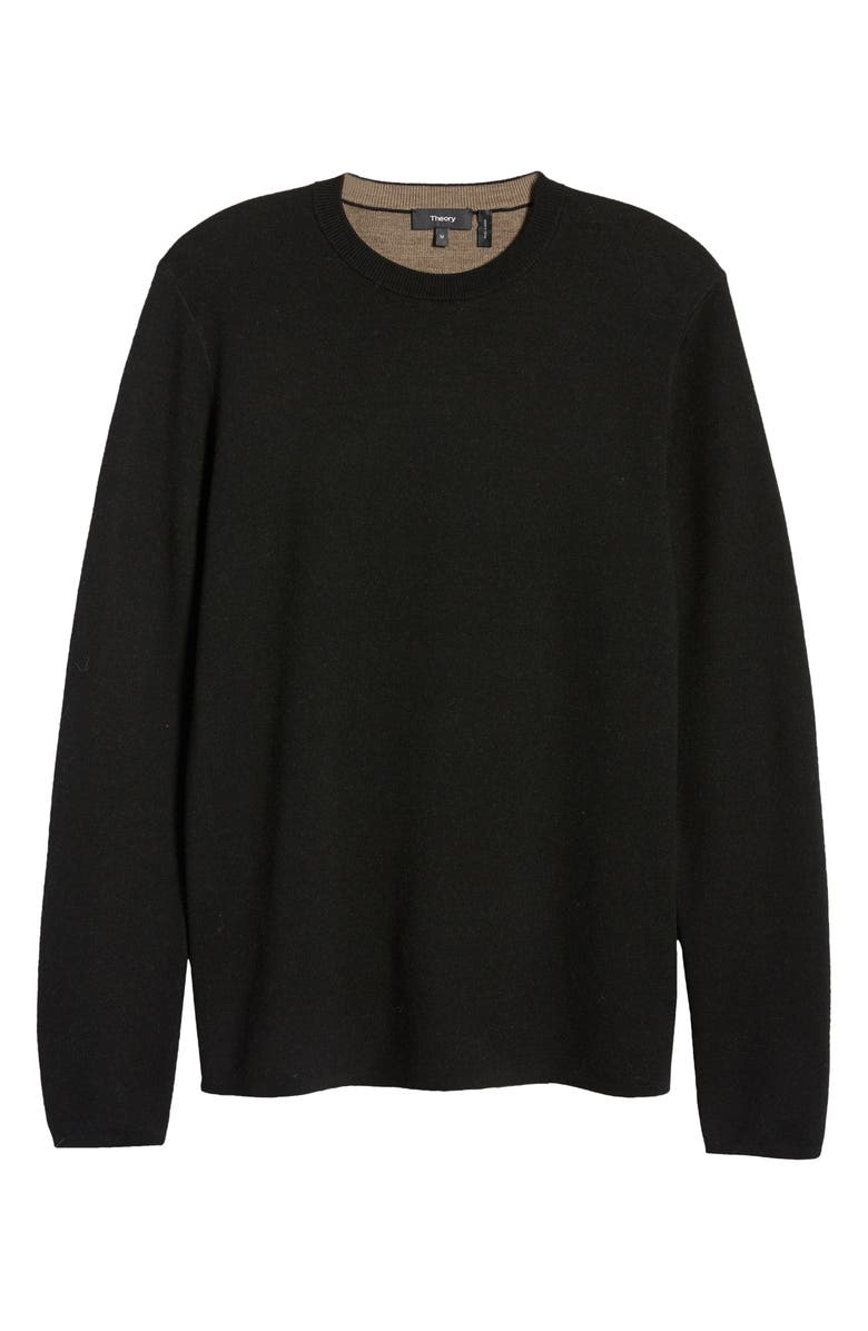 Theory Arnaud Wool Crewneck Sweater, Alternate, color,