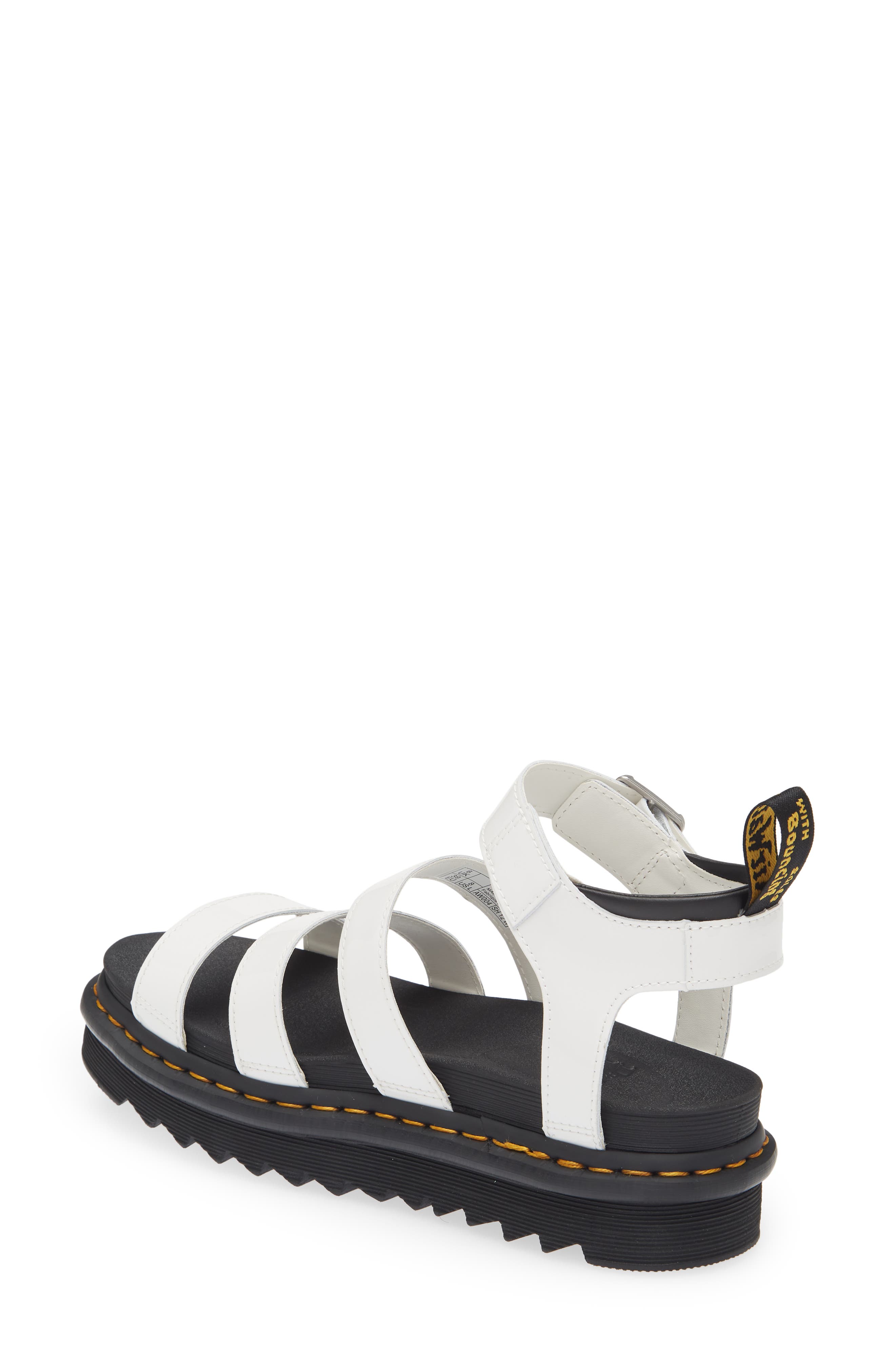 Blaire Strap Sandal, Alternate, color, WHITE PATENT