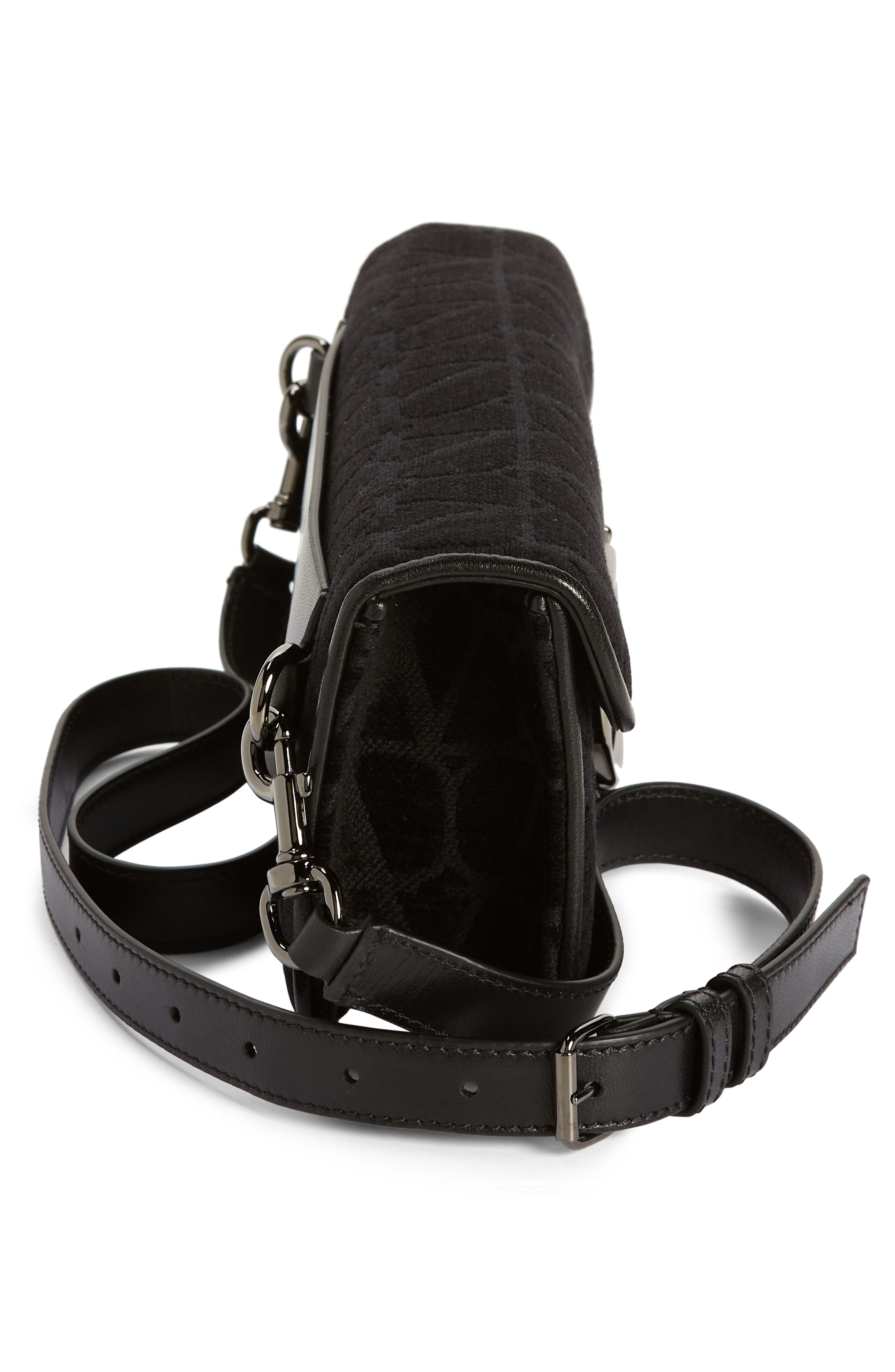 Valentino Garavani Mini Locò VLOGO Toile Canvas Shoulder Bag, Alternate, color, 