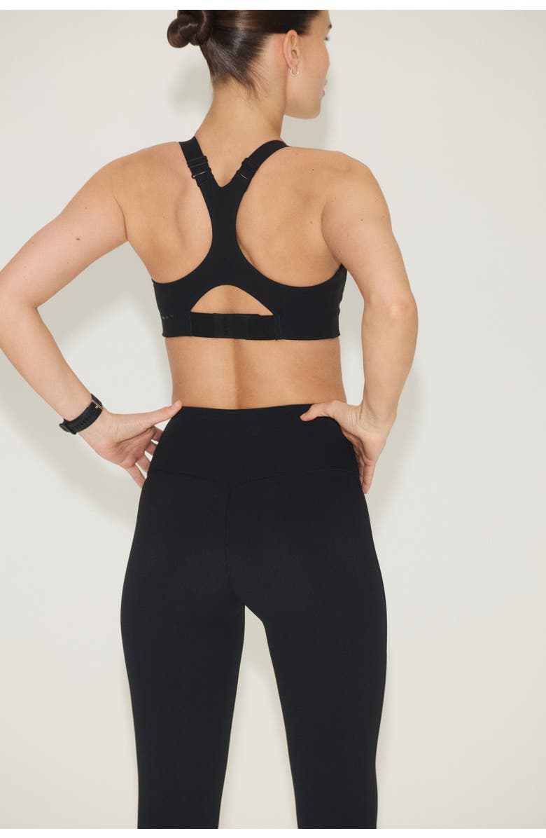 H&M Running Leggings With Shapemove, Alternate, color, Black