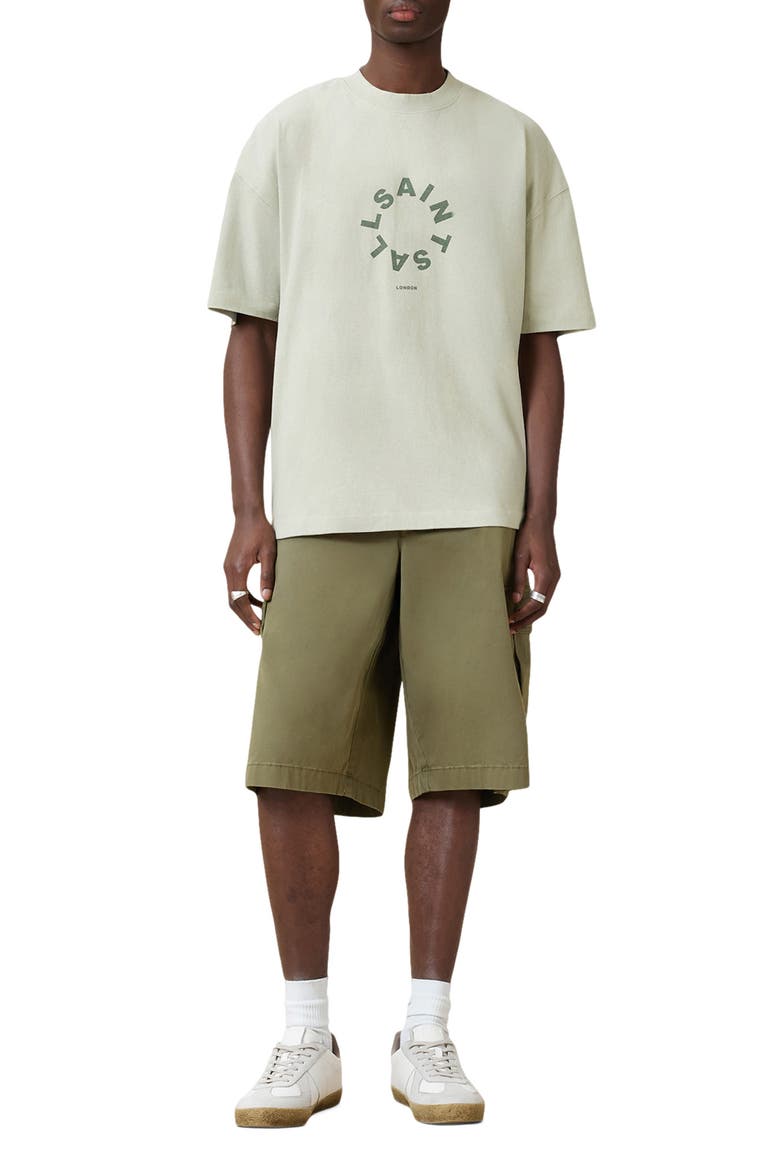 Tierra Short Sleeve Logo Graphic T-Shirt, Alternate, color, SLATE GREEN