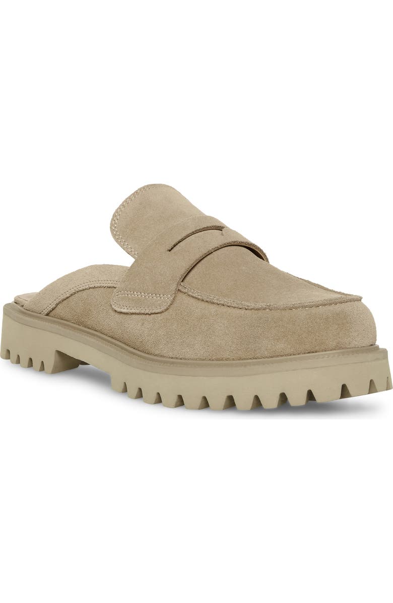 Blondo France Waterproof Penny Loafer Mule, Main, color, Sand Suede