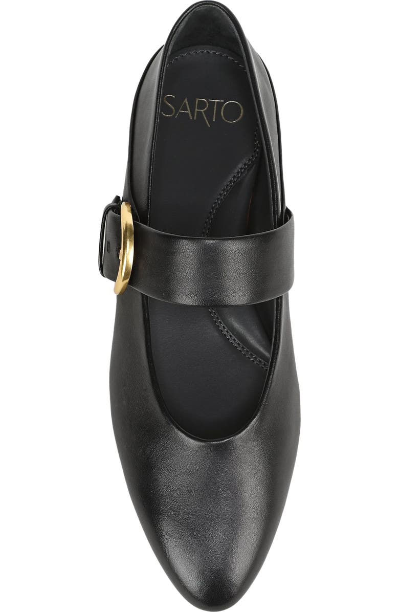 Franco Sarto Cove Mary Jane Flat, Alternate, color, Black
