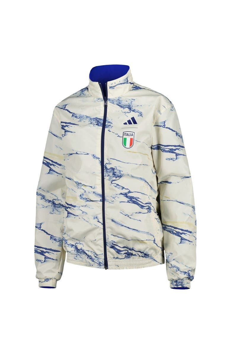 adidas Women's adidas Blue Italy National Team Anthem Reversible Full-Zip Jacket, Alternate, color,