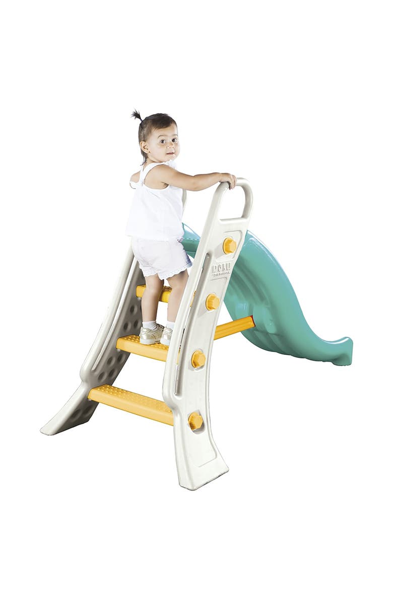 Dolu Big Water Slide 3 Step Handrail Ladder, Alternate, color, Multicolored