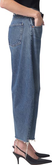 Citizens of Humanity Horseshoe Raw Hem Superhigh Waist Crop Citizens of Humanity Horseshoe Raw Hem Superhigh Waist Crop