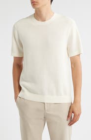 Theory Tactile Mesh Crewneck T-Shirt