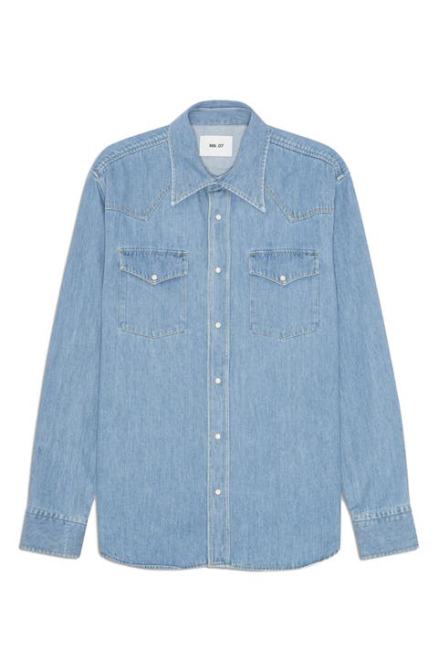 Ricky 50015 Cotton Corduroy Snap-Up Western Shirt