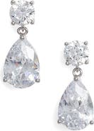 Nordstrom Cubic Zirconia Teardrop Earrings