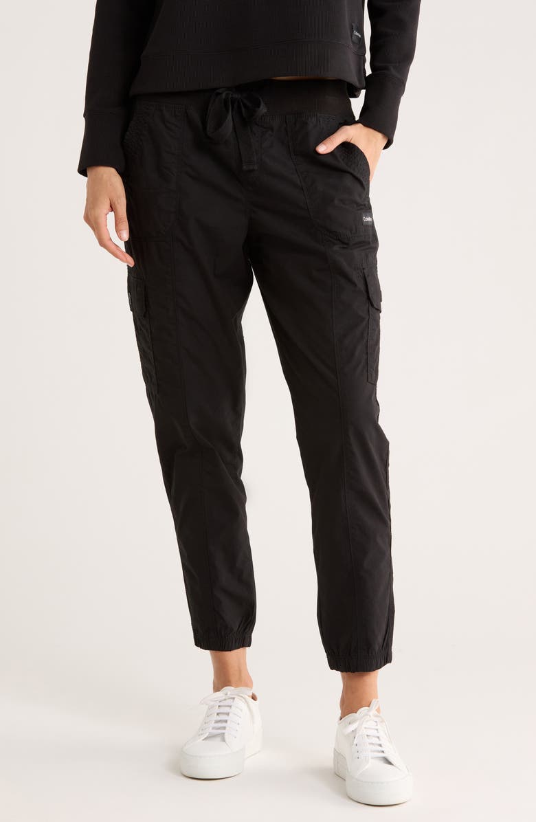 CALVIN KLEIN PERFORMANCE Cargo Joggers, Main, color, Black