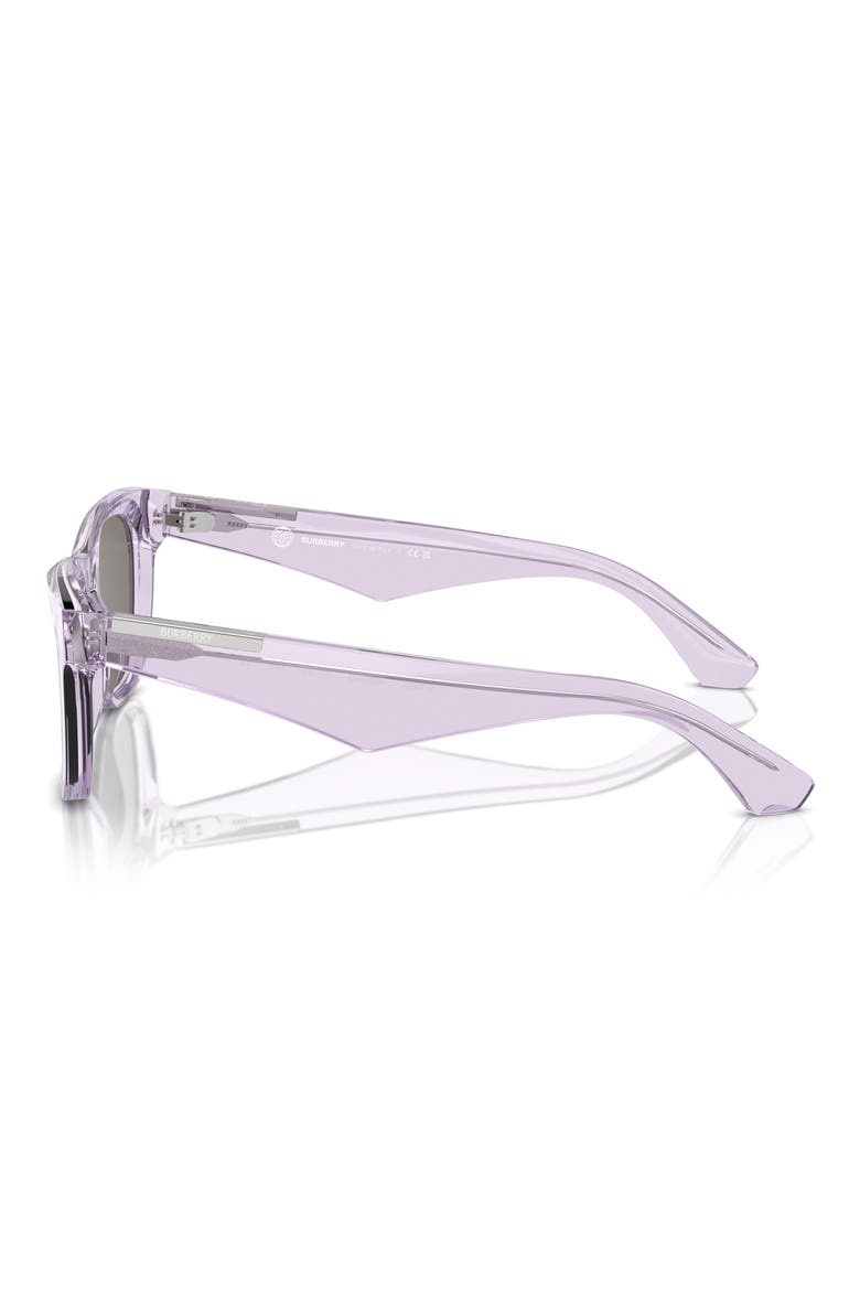 50mm Square Sunglasses, Alternate, color, VIOLET