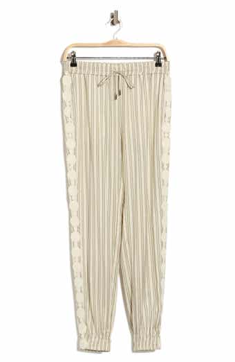 Striped Tapered Trousers