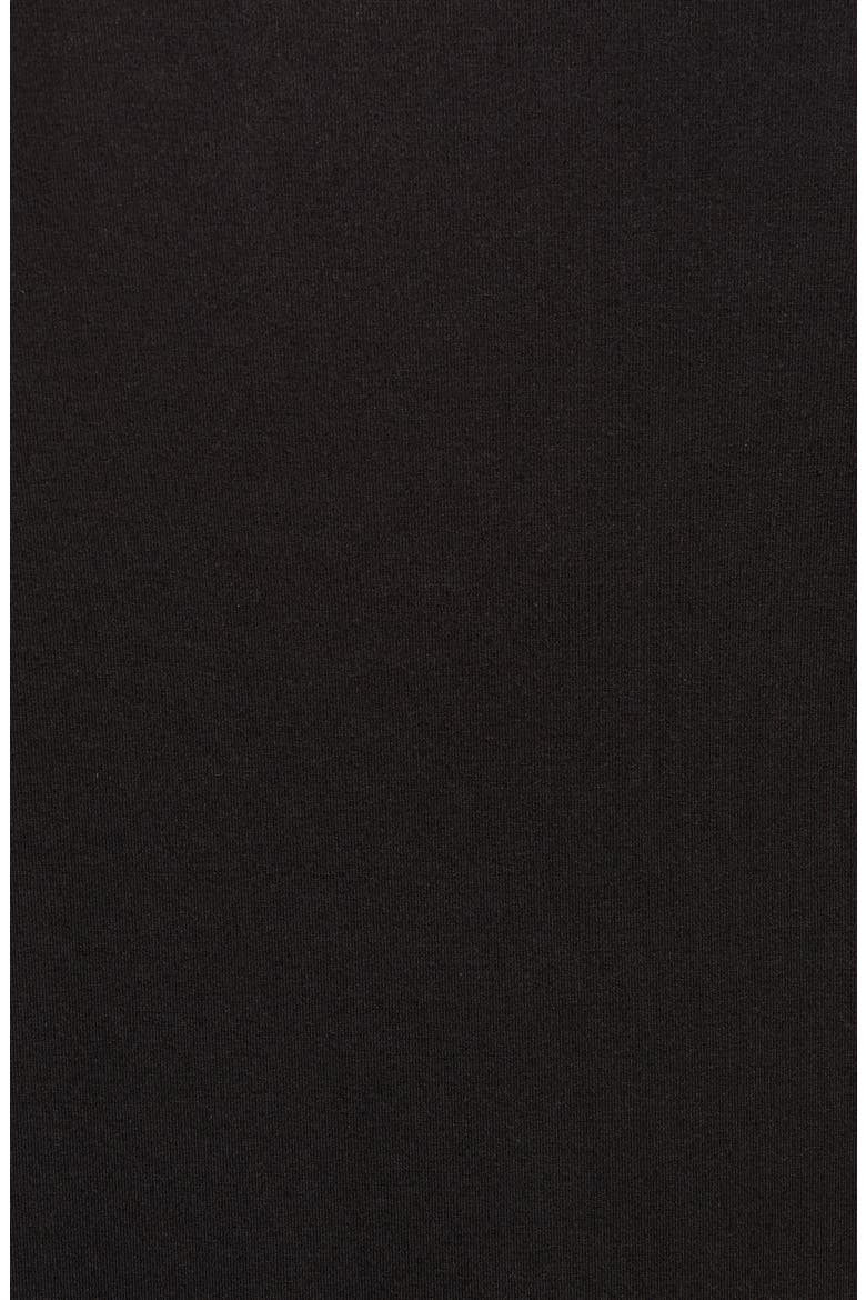 Short Sleeve Stretch Modal Henley, Alternate, color, BLACK