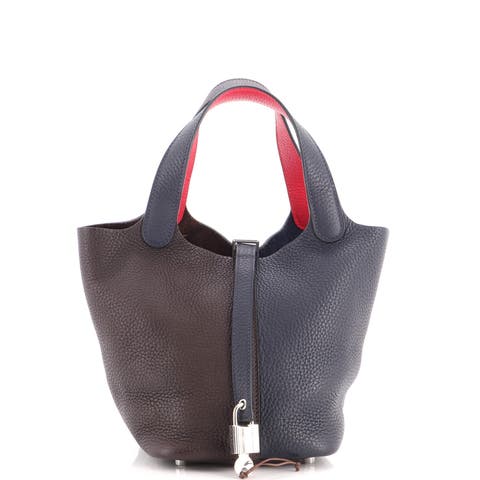 Picotin Lock Bag Tricolor Clemence PM
