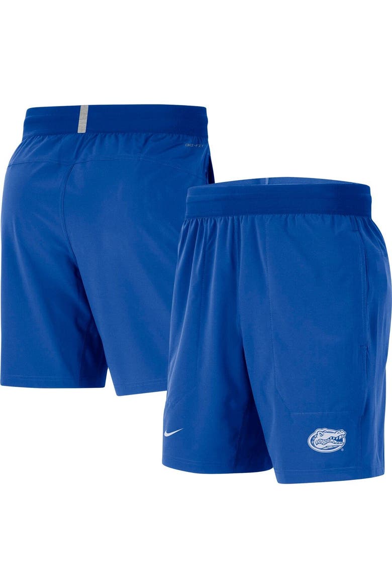 Men's Nike  Royal Florida Gators Player Performance Shorts, Main, color, Royal