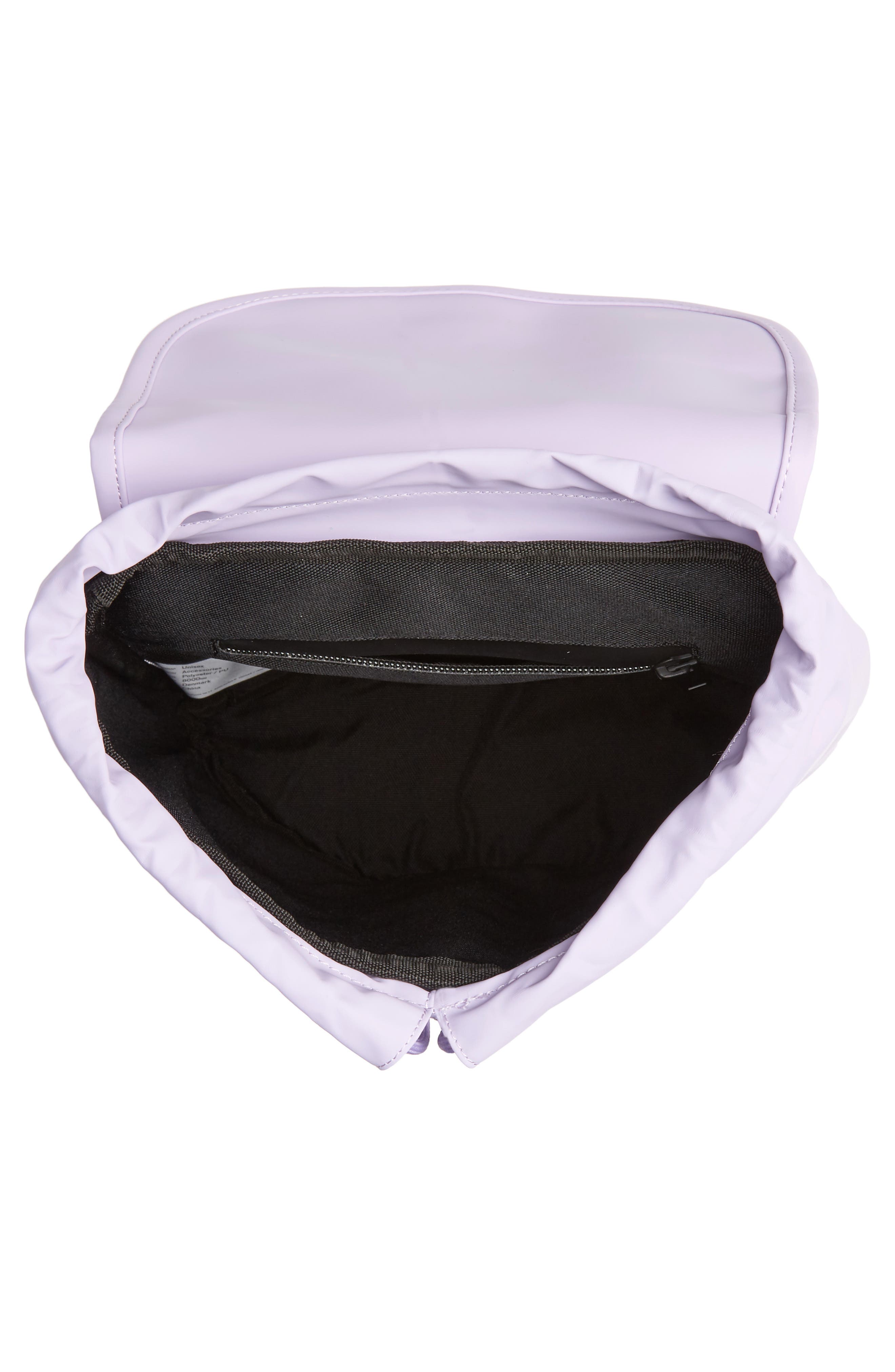 Waterproof Drawstring Backpack, Alternate, color, LAVENDER