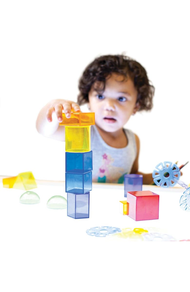 Kaplan Early Learning Company Light Table Discovery Set - 84 Pieces, Alternate, color, Black