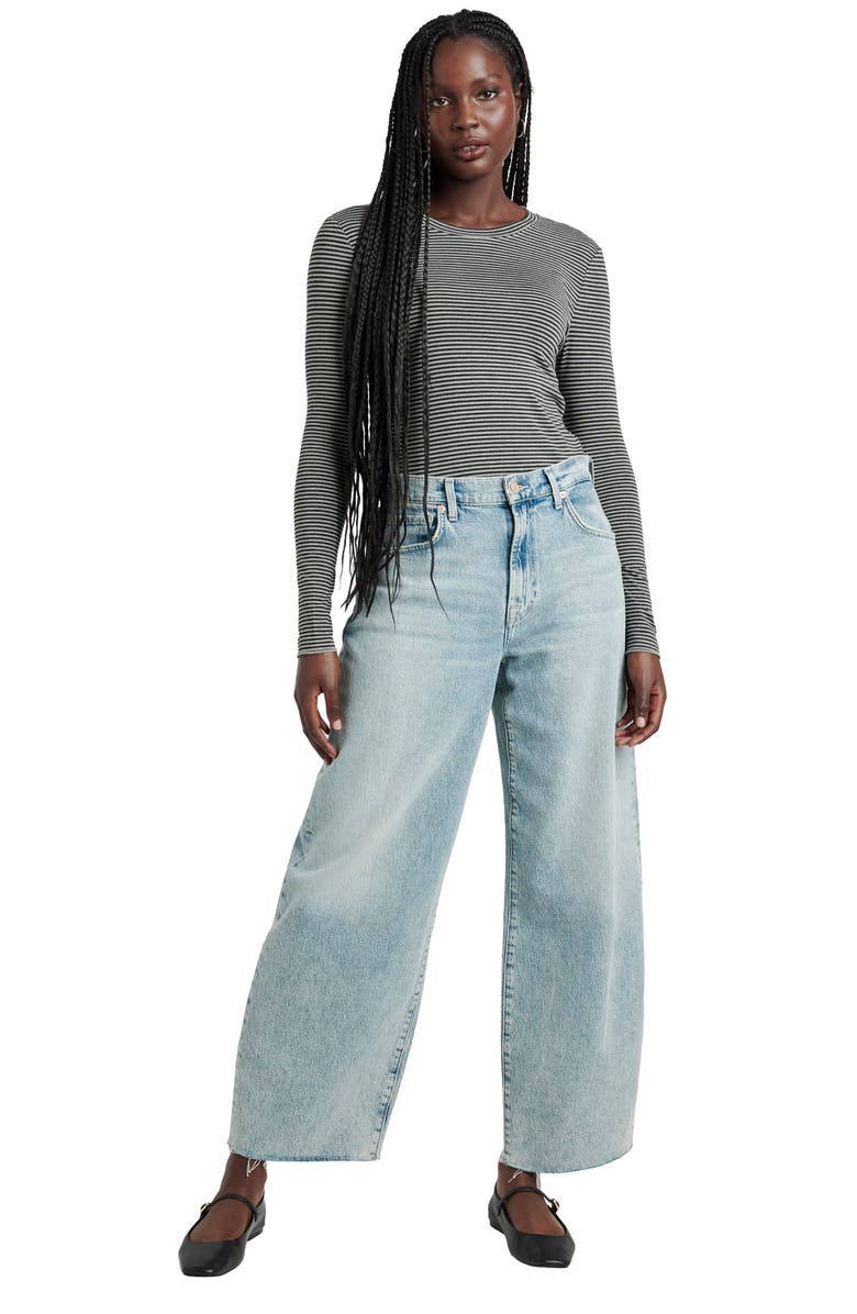 Splendid Stripe Long Sleeve Tee, Alternate, color,