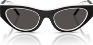 Dolce&Gabbana Kids' 47mm Small Cat Eye Sunglasses