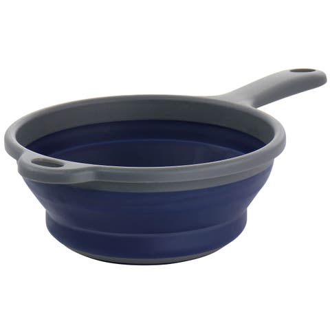 Bluemarine Collapsible Polypropylene Colander with Handle