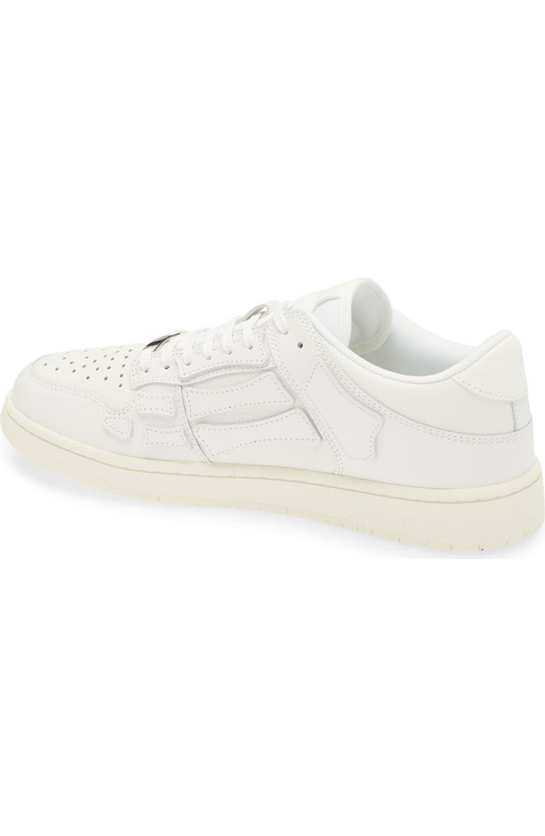 AMIRI Skeleton Low Top Sneaker, Alternate, color, White/ White/ Vintage