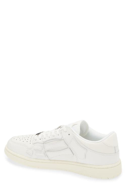 Amiri Sneaker Skel Top Low White Men In White