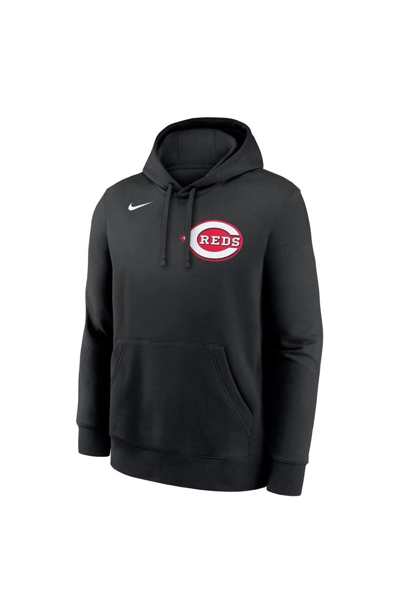 Nike Men's Nike Elly De La Cruz Black Cincinnati Reds Player Name & Number Club Fleece Pullover Hoodie, Alternate, color, Black