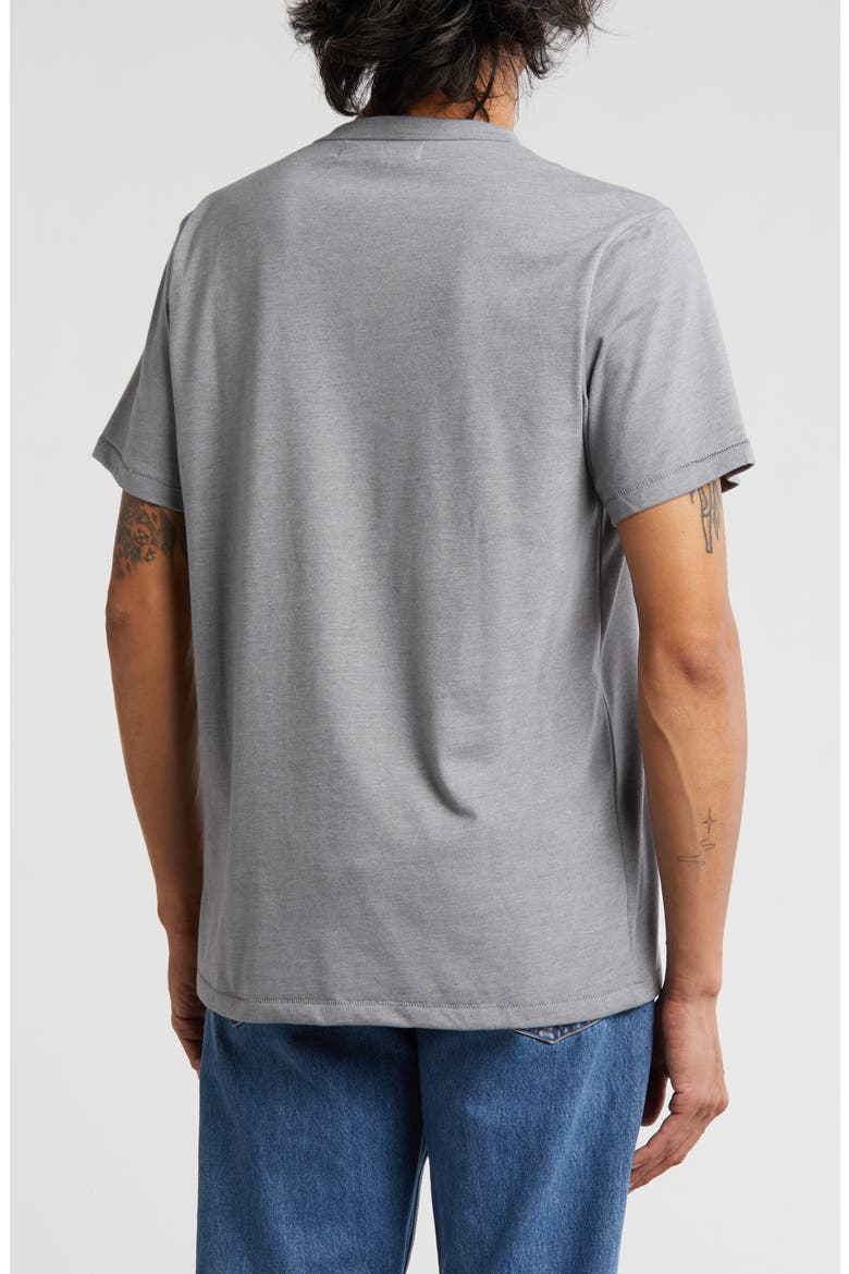 Core Crewneck T-Shirt, Alternate, color, STEEL