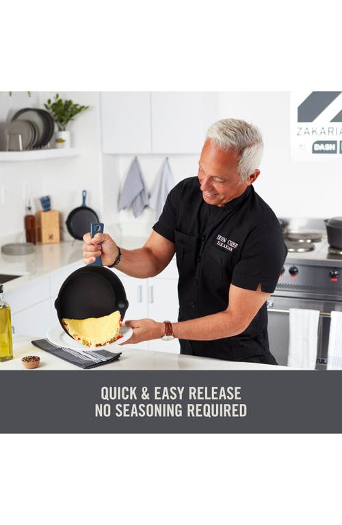 Dash 10-inch Nonstick Cast Iron Skillet In Blue