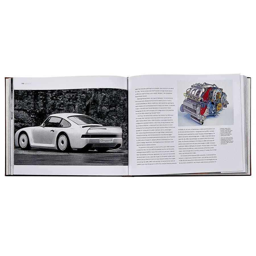 Graphic Image Porsche 70 Years There Is No Substitute Leather