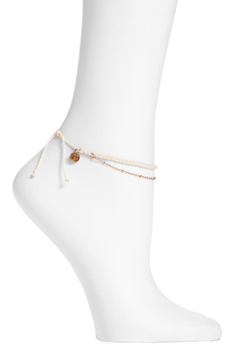 Satellite Chain Anklet