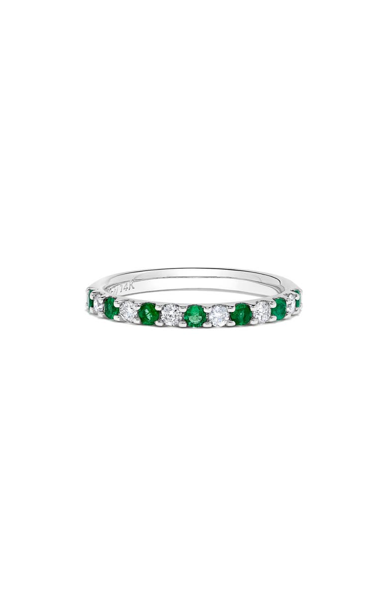 H.J. Namdar Diamond & Stone Stacking Ring - 0.49ct., Alternate, color, White Gold
