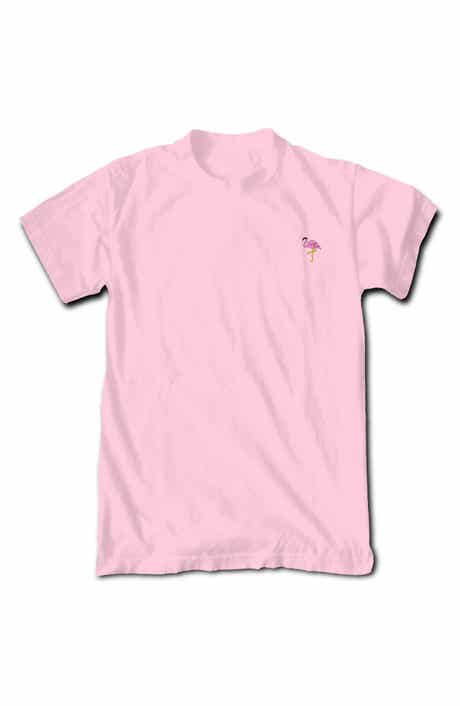 RIOT SOCIETY Flamingo Embroidered T-Shirt
