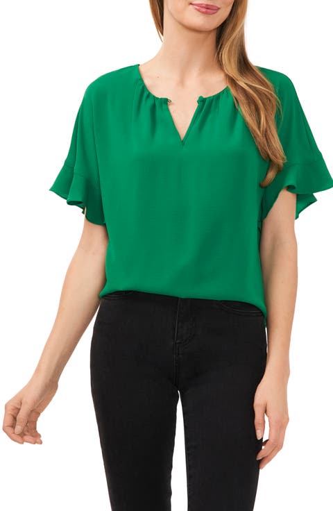 Women's Green Blouses | Nordstrom