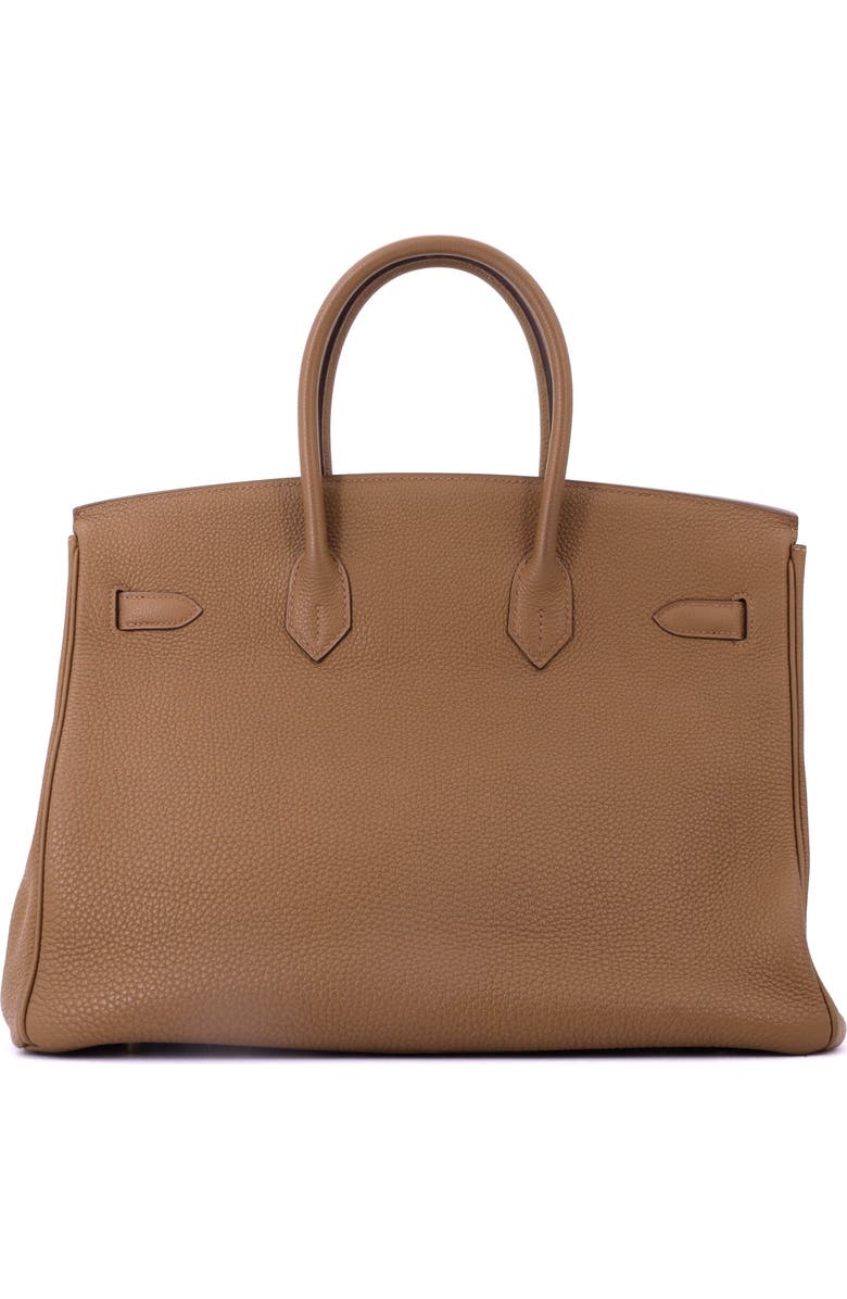 Pre-Owned Hermes Birkin Handbag Brown Togo with Gold Hardware 35, Alternate, color, Alezan