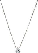 BY ADINA EDEN Moissanite Pear Pendant Necklace