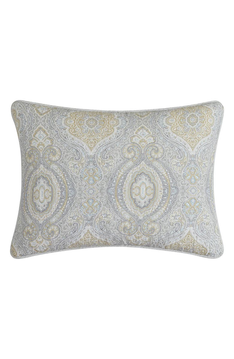 Tommy Bahama Turtle Cove Cotton Quilt & Sham Set, Alternate, color, Pelican Grey