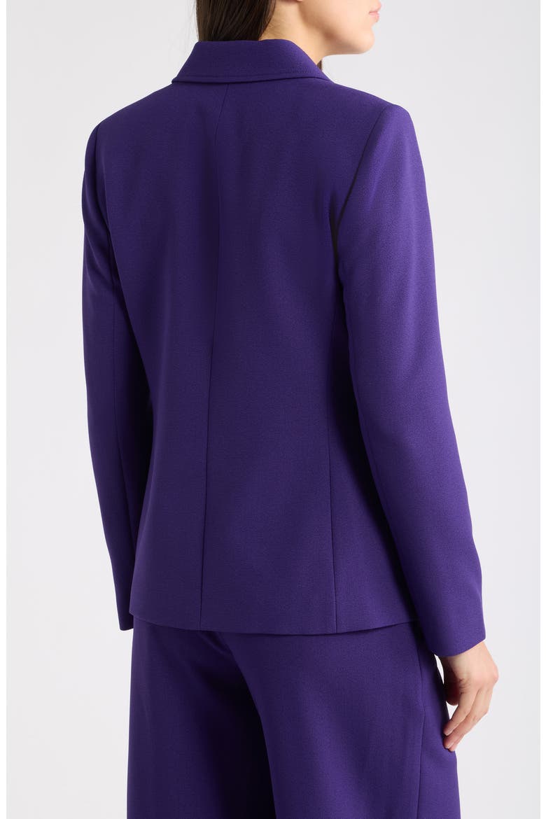 One Button Blazer, Alternate, color, REGAL PURPLE
