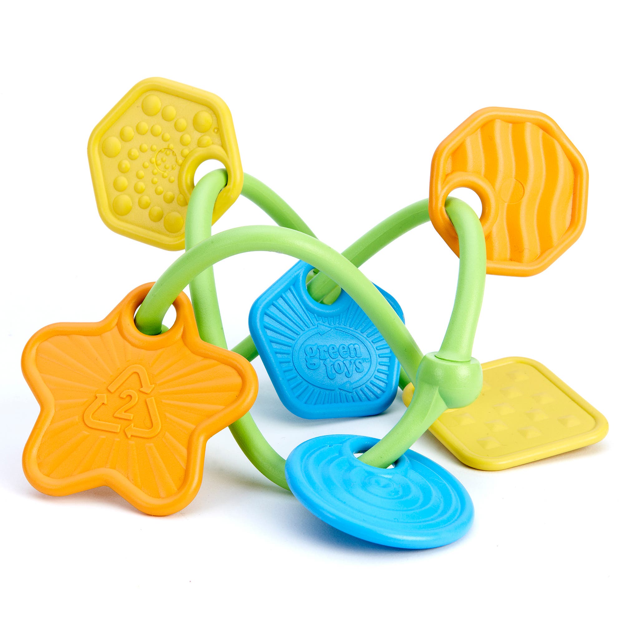 Green Toys Twist Teether in Multicolored 