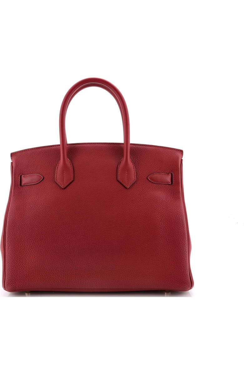 Pre-Owned Hermes Birkin Handbag Red Togo with Gold Hardware 30, Alternate, color, Rouge Grenat