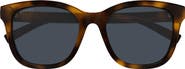 Gucci 55mm Panthos Sunglasses