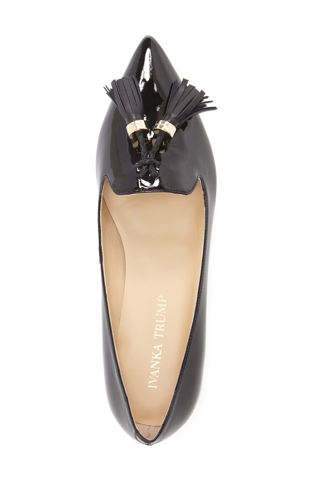 Ivanka Trump 'Lama' Pointy Toe Loafer, Alternate, color, 