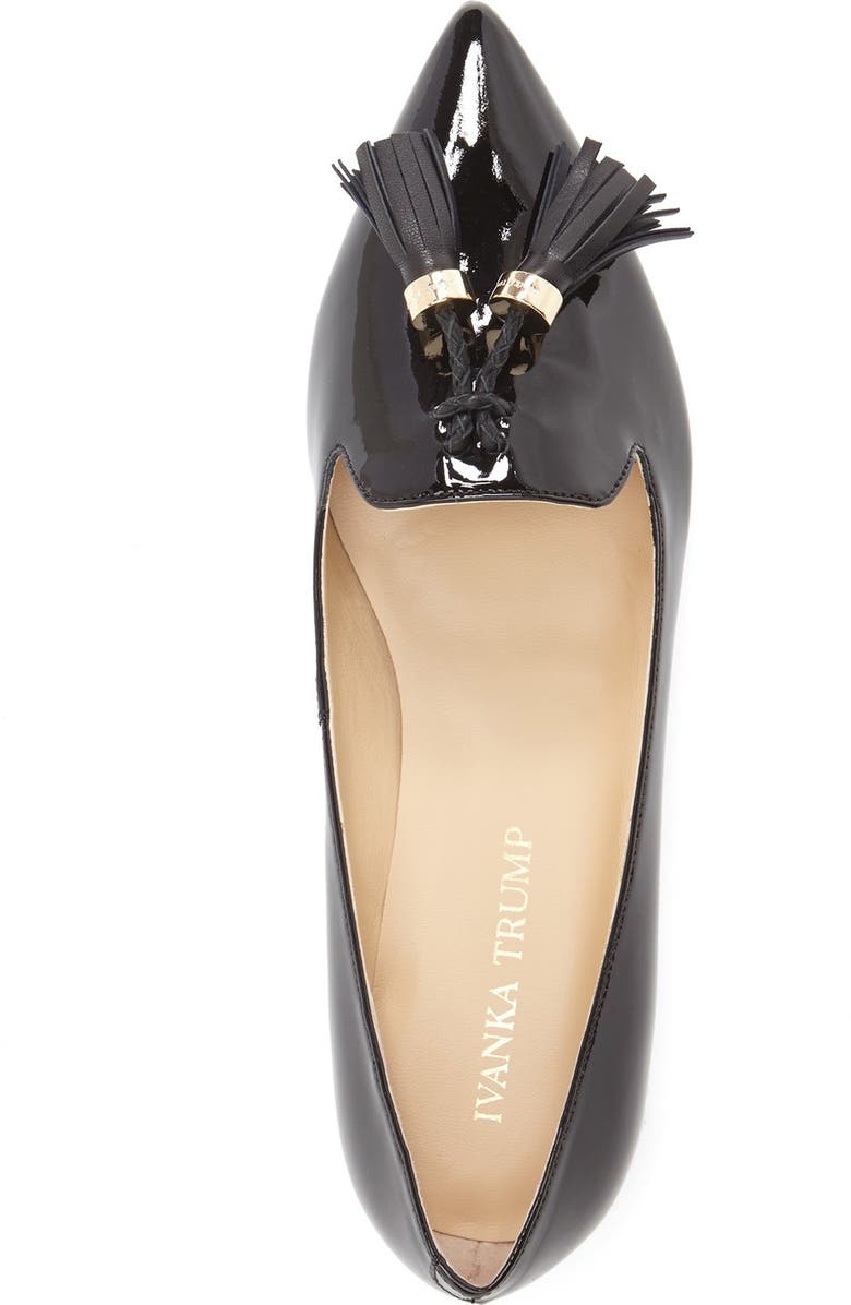 Ivanka Trump 'Lama' Pointy Toe Loafer, Alternate, color,