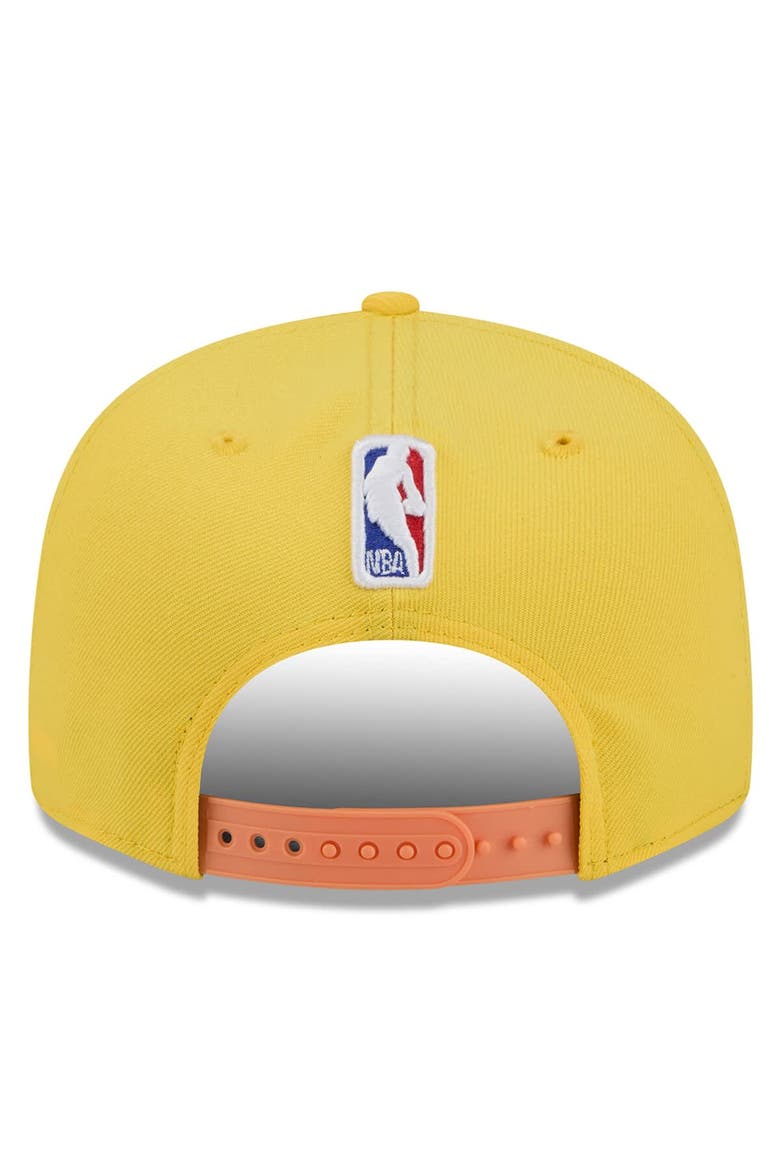 Men's New Era Gold Cleveland Cavaliers 2025/26 City Edition Alternate 9FIFTY Snapback Hat, Alternate, color, Gold