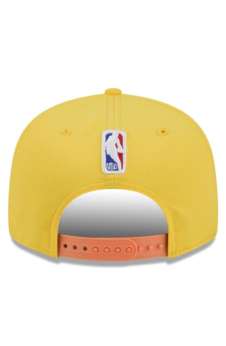 New Era Men's New Era Gold Cleveland Cavaliers 2025/26 City Edition Alternate 9FIFTY Snapback Hat, Alternate, color, Gold