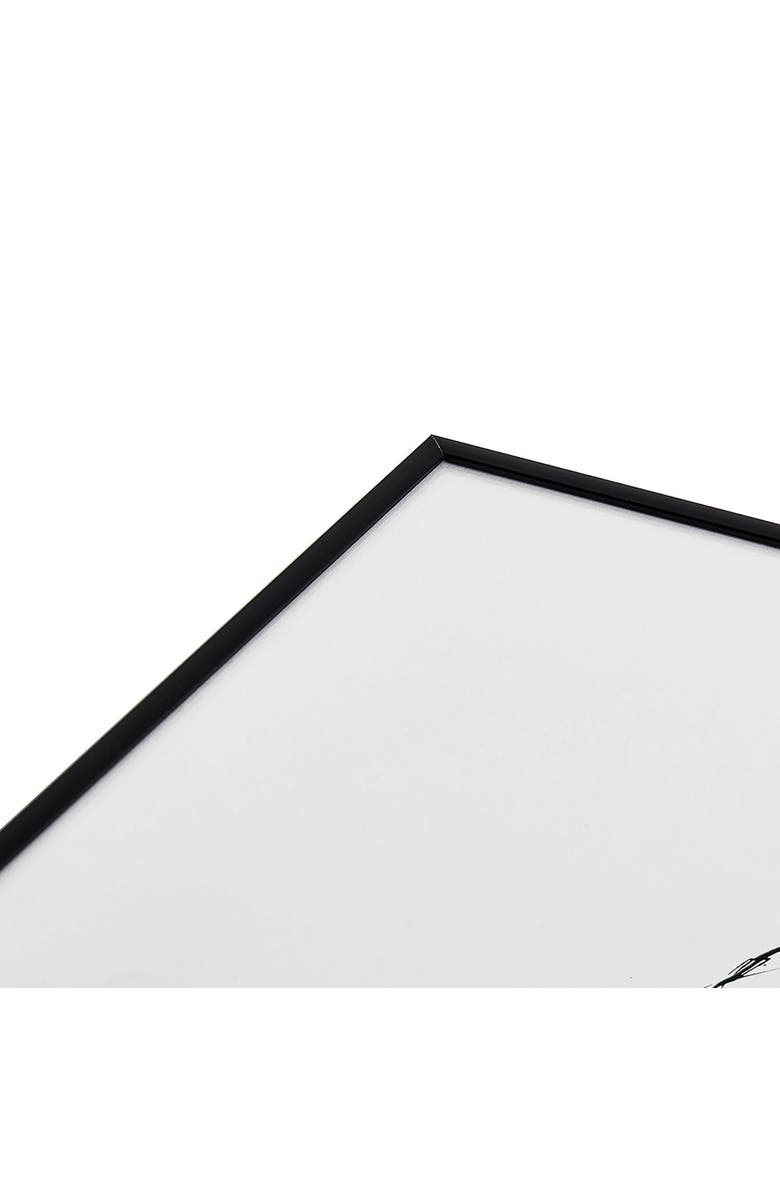 Deny Designs The Chloe Framed Art Print, Alternate, color, Black Tones