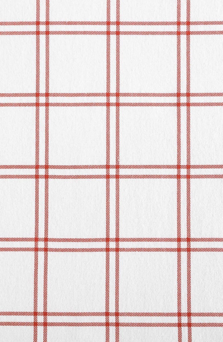 Eddie Bauer Westridge Plaid Flannel Sheet Set, Alternate, color, Dark Orange